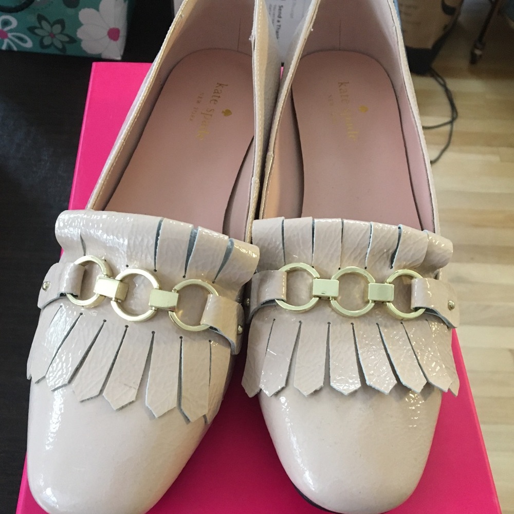 Karen Tuxedo Flats in Blush